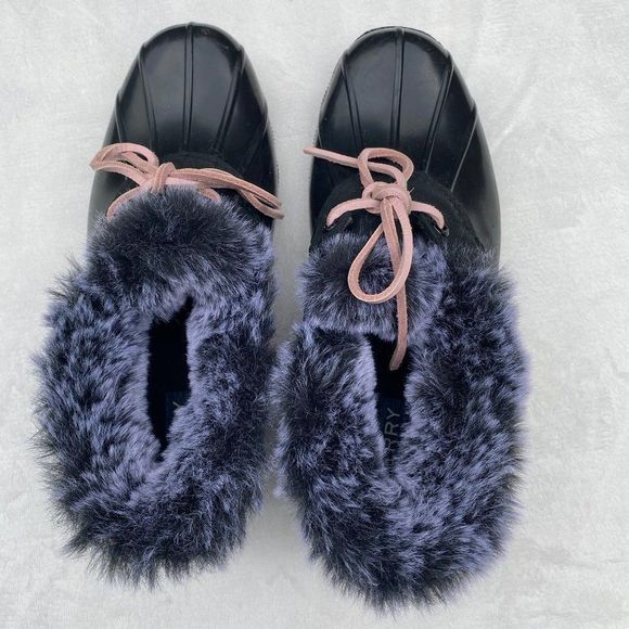 SPERRY Women Low Top Leather Duck Boots - NEW NWOB - Picture 3 of 8